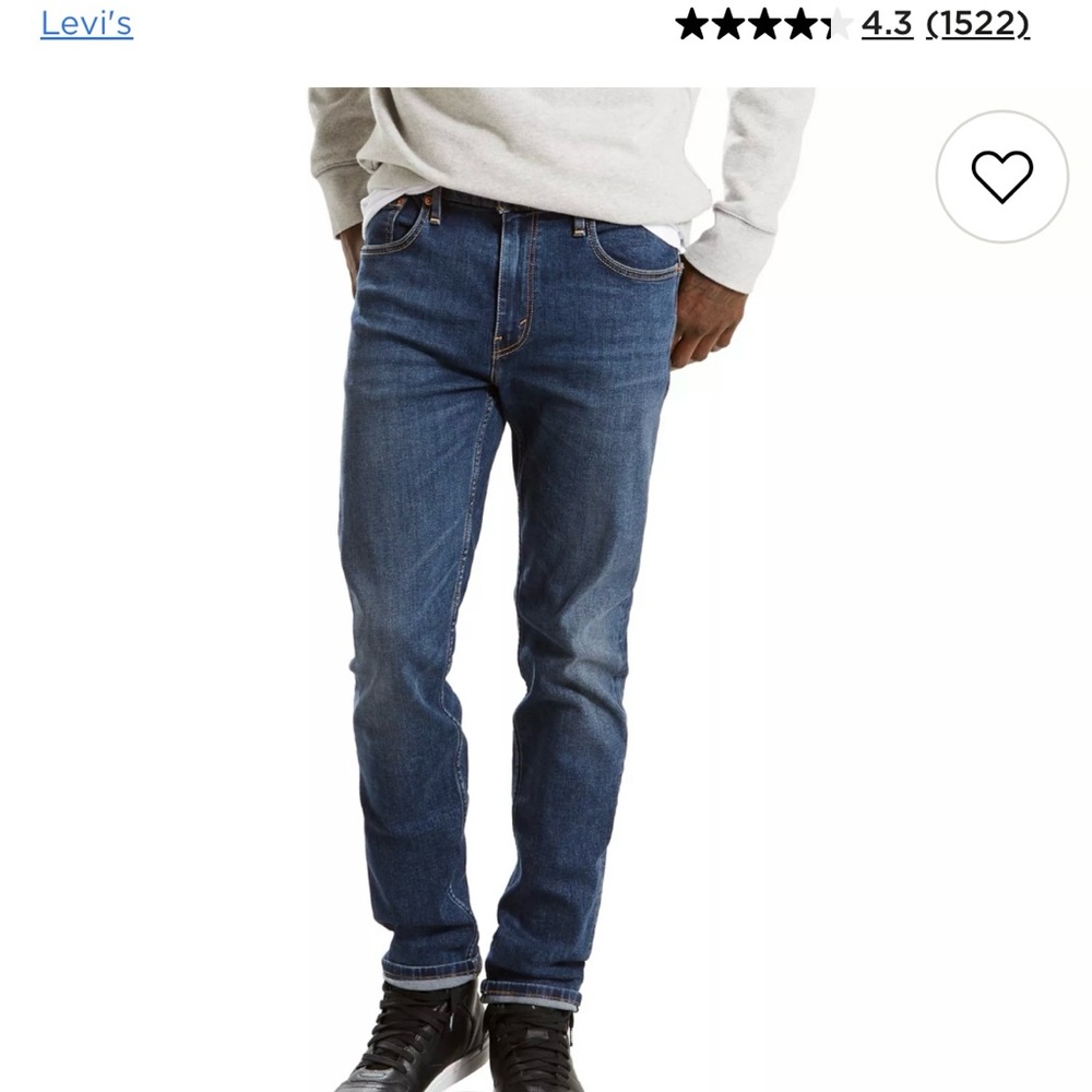 Levi's Men's Classic Indigo Slim Jeans
